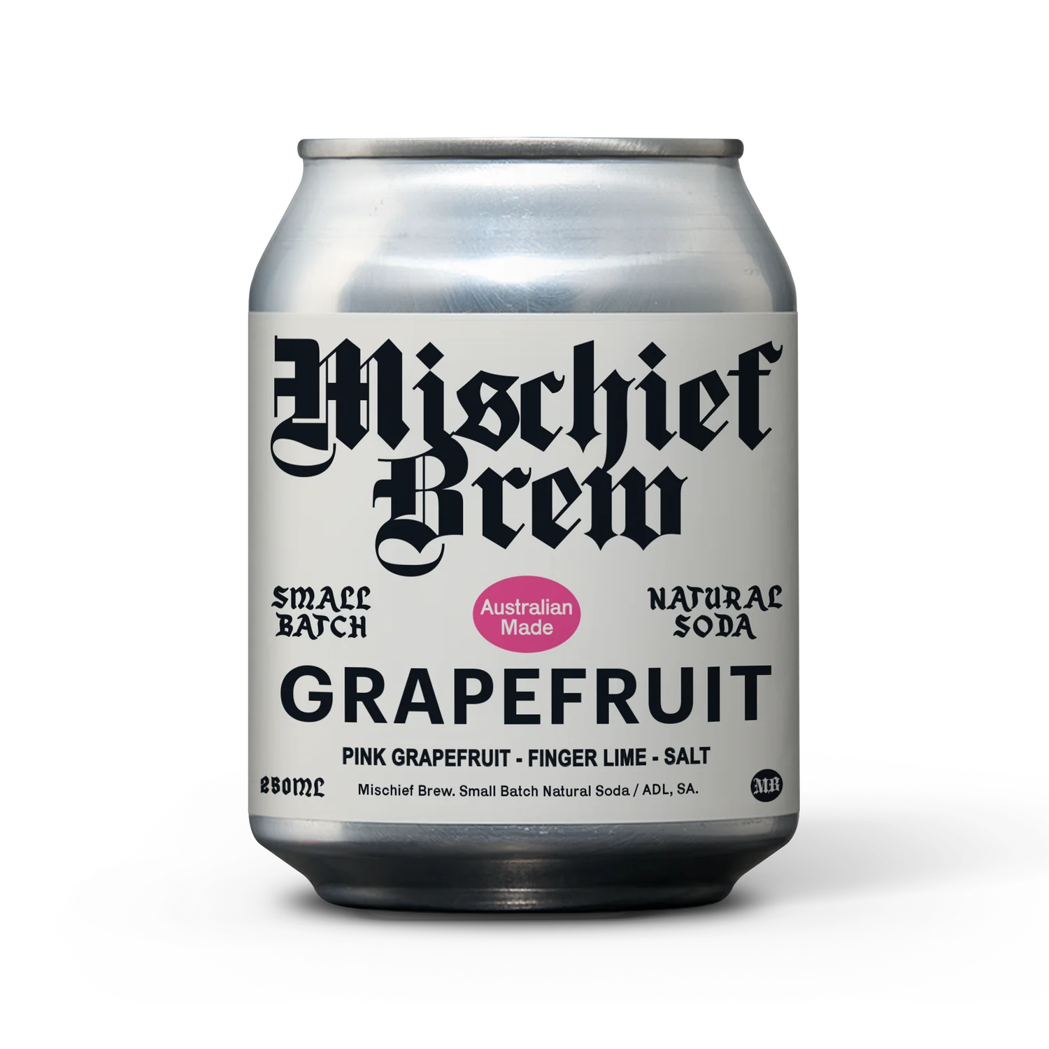 Mischief Brew Grapefruit Soda (250ml) Shift Lanes Drinks
