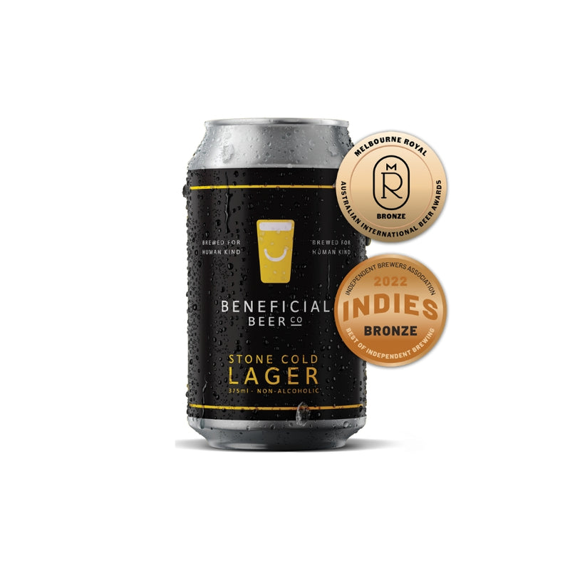 Beneficial Beer Non-Alcoholic Lager (375ml)