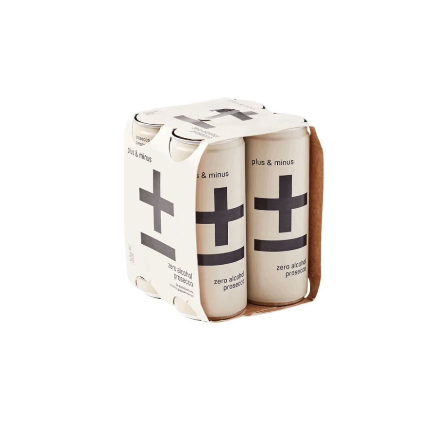 Plus and Minus Prosecco (250ml cans) – Shift Lanes Drinks