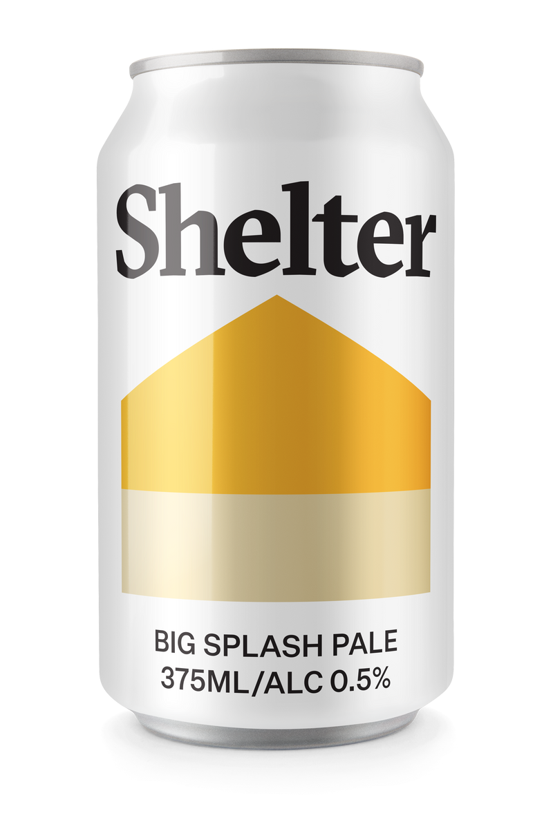 Shelter - Big Splash Pale Non-alcoholic  375ml