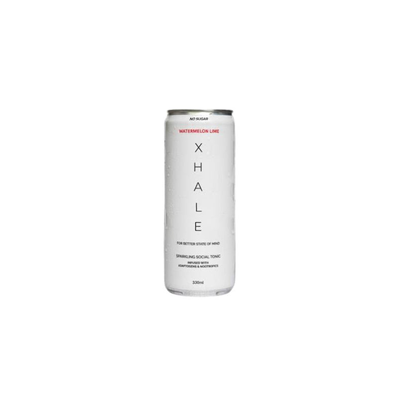 Xhale Watermelon + Lime (330ml)