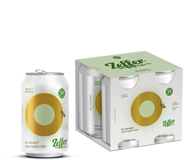 Zeffer  Cider Co. 0% Apple Cider, 330ml